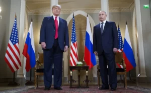 Trump and Putin in Helsinki 